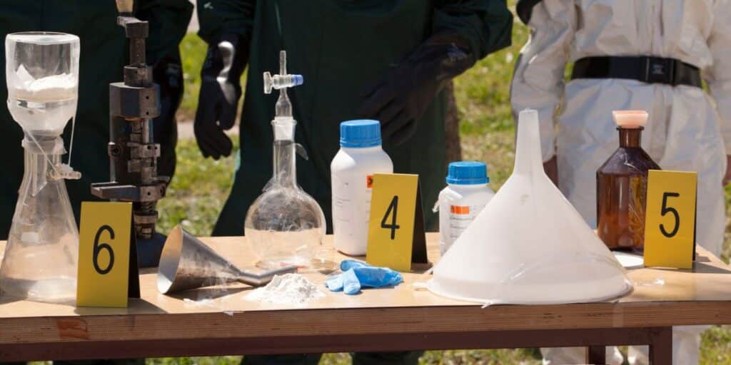 what is meth made of