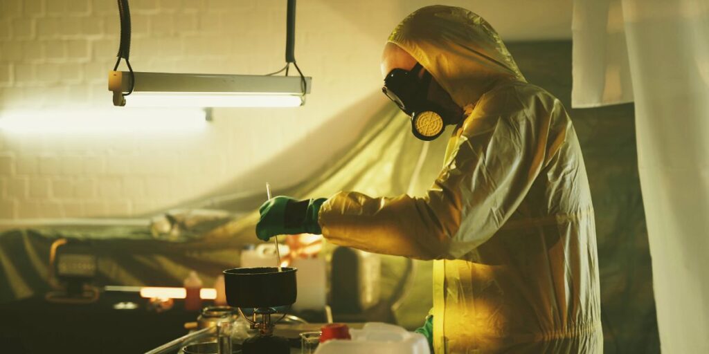 what is meth made from