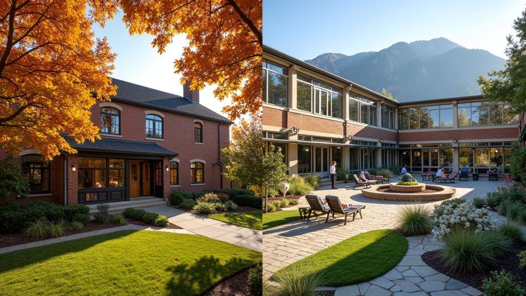local vs national rehab