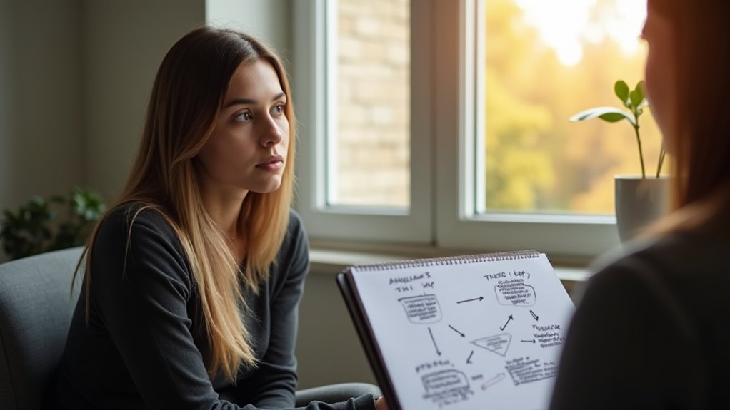 rewire negative thought patterns through cbt