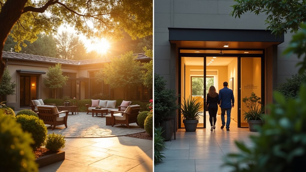 residential vs outpatient addiction treatment comparison