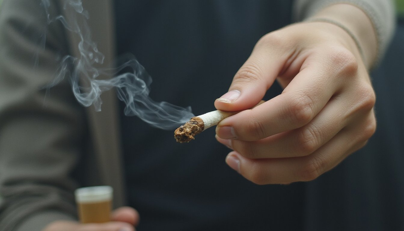 tobacco stimulant with complex effects