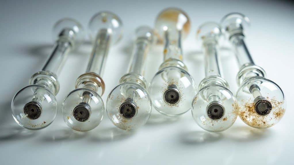 methamphetamine pipe appearance and characteristics