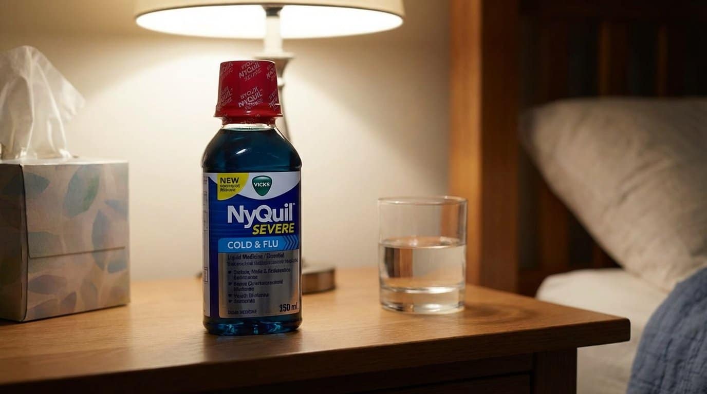 caution against nyquil for sleep