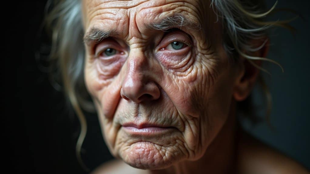 accelerated biological and neurological aging