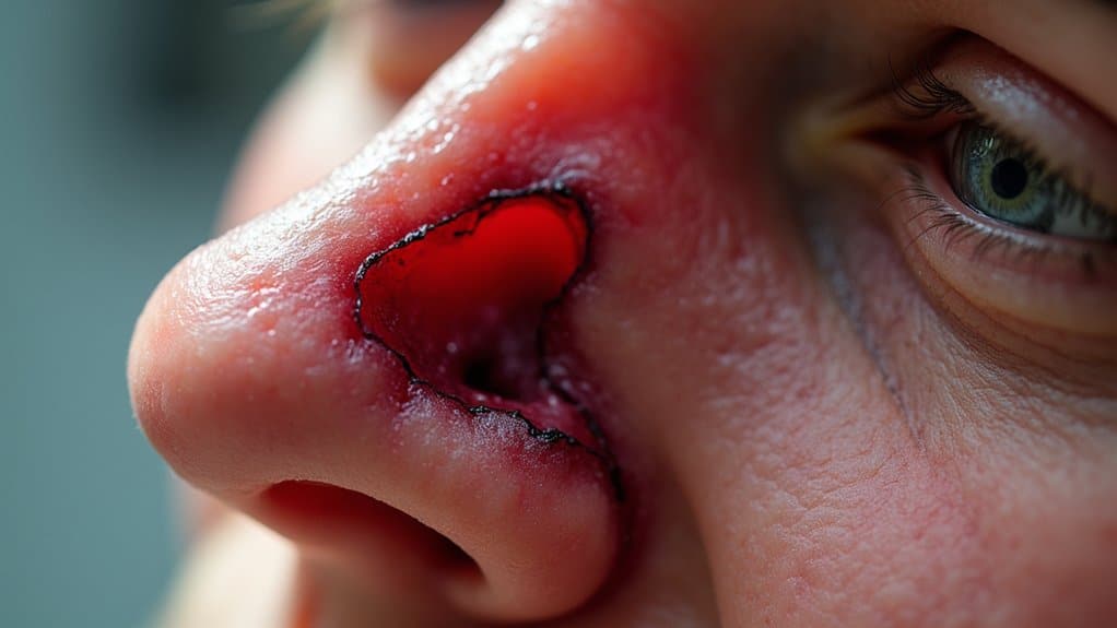 adulterants compound nasal tissue destruction