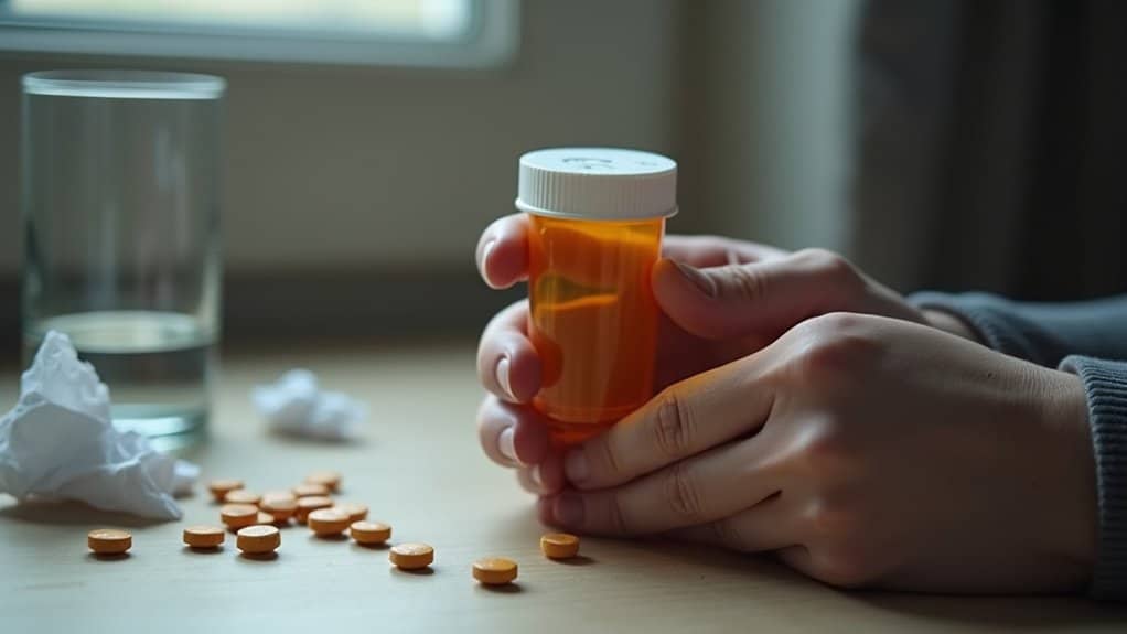 behavioral physical withdrawal symptoms of abuse