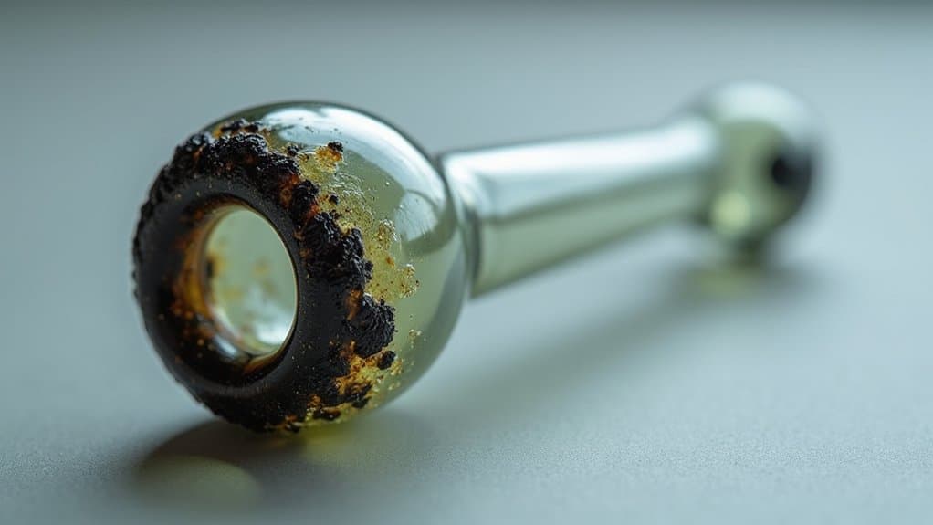 distinctive glass meth pipe design
